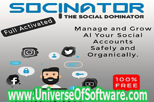 Socinator Dominator Enterprise v1.0.0.79 Free Download