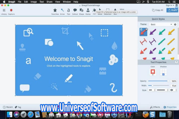TechSmith Snagit v2022.1.1 Build 21427 Free Download