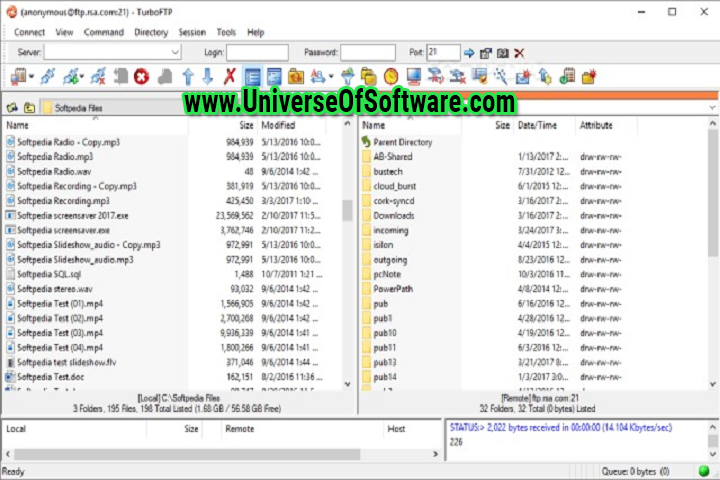 TurboFTP Lite 6.97.1300 Multilingual with Patch