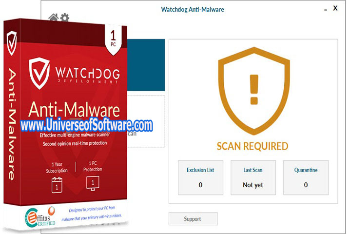 Watchdog Anti-Virus v1.4.158 Free Download
