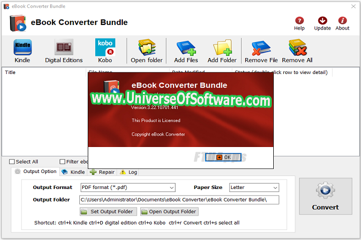 eBook Converter Bundle v3.22.10701.441 Free Download