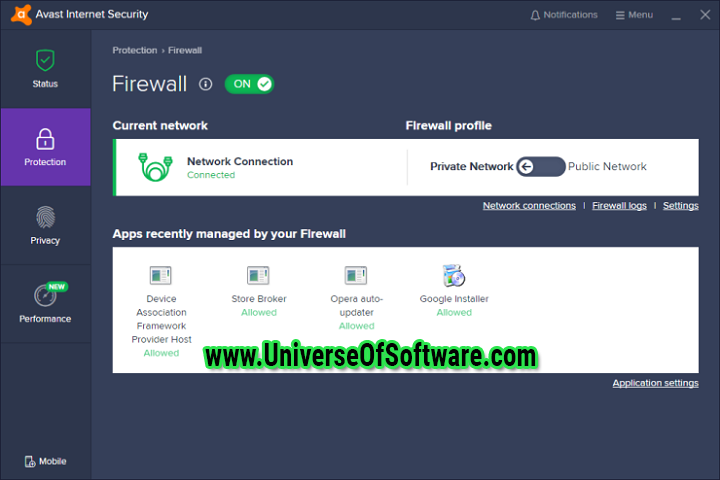 Avast internet security setup with Patch
