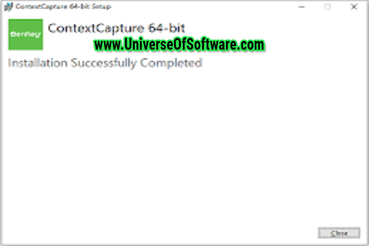 ContextCapture Center CONNECT Edition 10.20.0.4117 with Patch