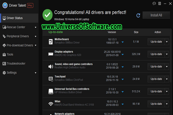 Driver Talent Pro 8.0.10.58 Multilingual with Patch Download