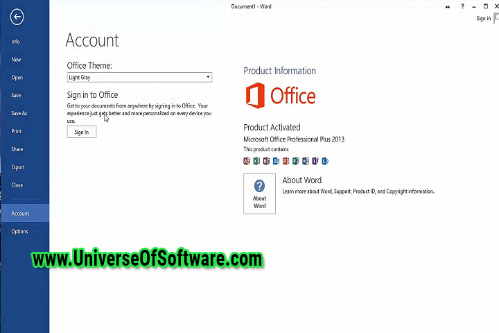 Office 2013 64bit with Patch