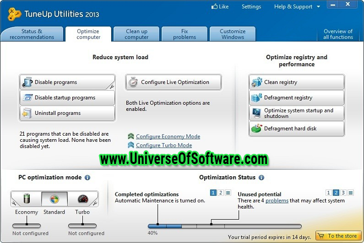 TuneUp Utilities 2013 v13.0.2013.194 with Key