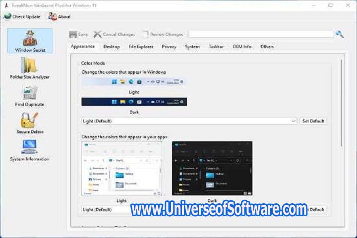TweakNow WinSecret Plus for Windows 10 v3.3 Free Download