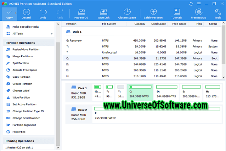 AOMEI Partition Assistant v9.9 All Editions