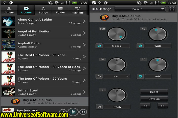 Cowon JetAudio Plus v8.1.9.21000 Free Download