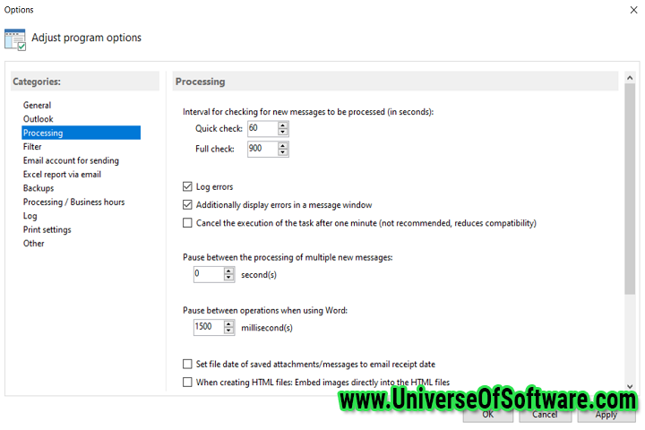 Automatic Email Processor 3.0.11 Full version
