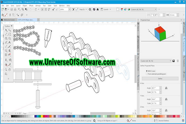 Corel DRAW Graphics Suite 2022 v24.2.0.443 with Crack