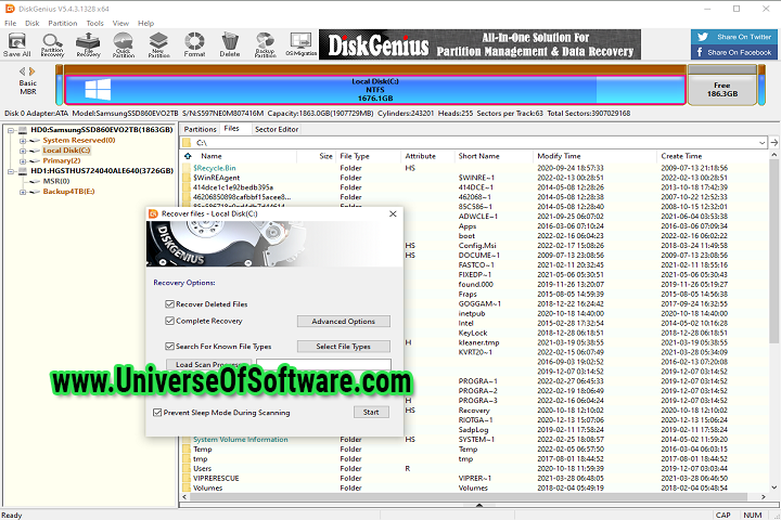 Disk Genius Professional v5.4.6.1432 + Fix Free Download