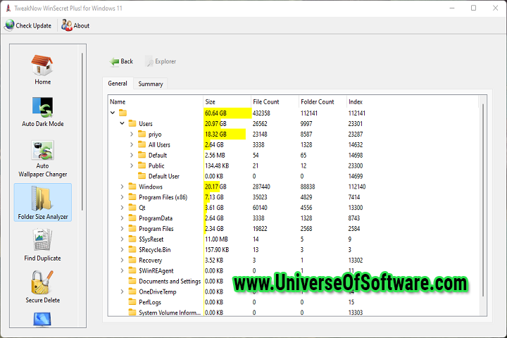 TweakNow WinSecret Plus v3.6 + Fix Full Version