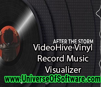 VideoHive Vinyl Record Music Visualizer 40425667 Free Download