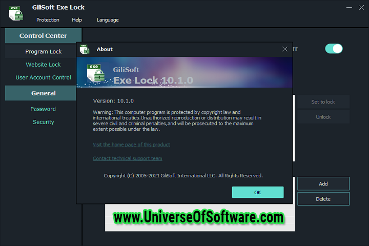 GiliSoft Exe Lock 10.5 with Keygen