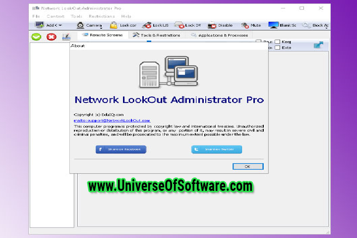 EduIQ Network LookOut Administrator Pro 4.8.12 with Crack