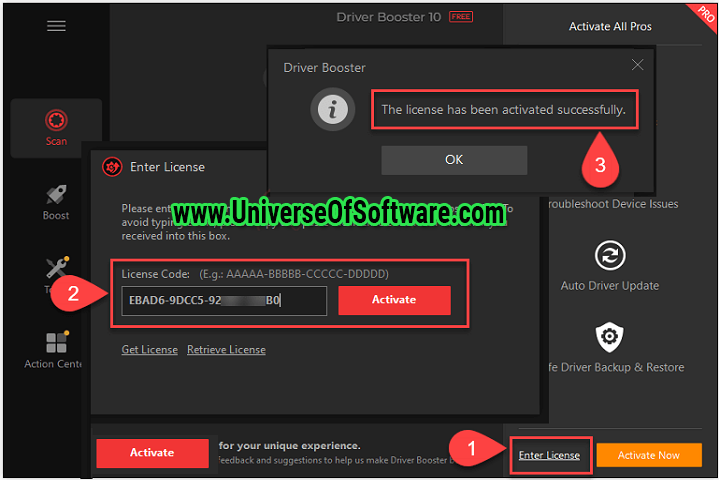 IObit Driver Booster Pro v10.1.0.86 with Crack