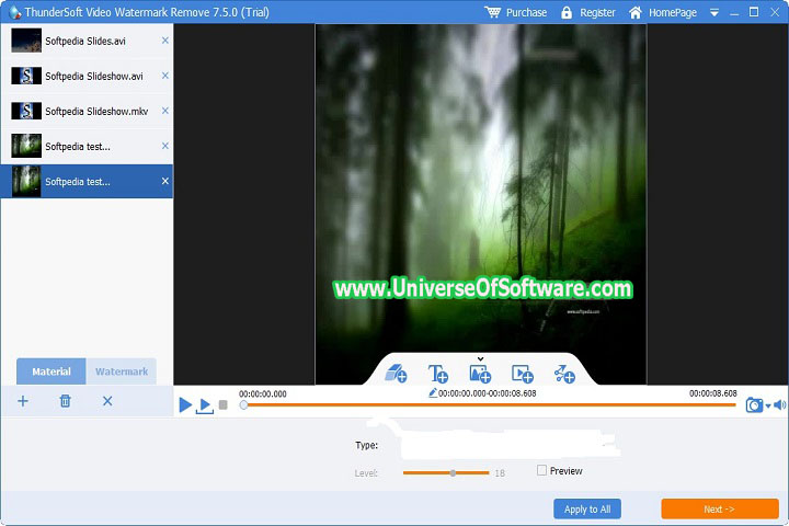 ThunderSoft Video Watermark Remove 8.4 Free Download