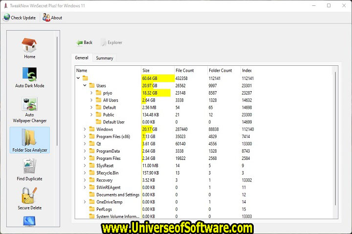 TweakNow WinSecret Plus v3.5 Free Download