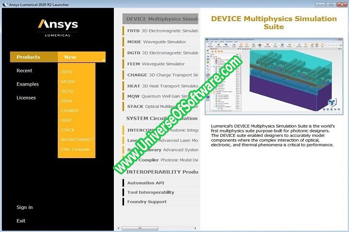 ANSYS Lumerical 2023 R1.4 Free Download