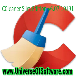 CCleaner Slim Edition v6.07.10191 Free Download