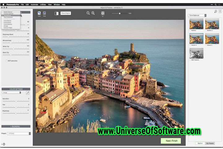 HDRsoft Photomatix Pro Advantages Overview