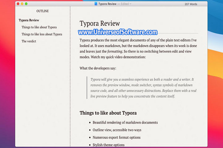Typora 1.5.5 Free Download