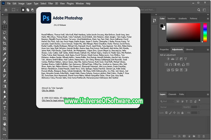 Adobe Photoshop 2023 v24.2.0.315 Free Download