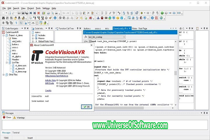 CodeVisionAVR Advanced 3.40 Free Download