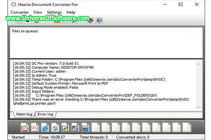 Neevia Document Converter Pro 7.3.0.184 Free Download