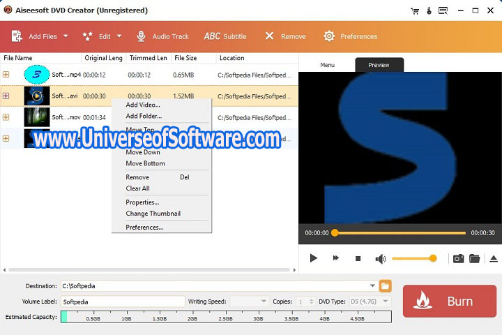 Aiseesoft DVD Creator 5.2.58 PC Software