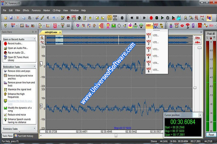 Diamond Cut Forensics10 Audio Laboratory 10.90.4 PC Software