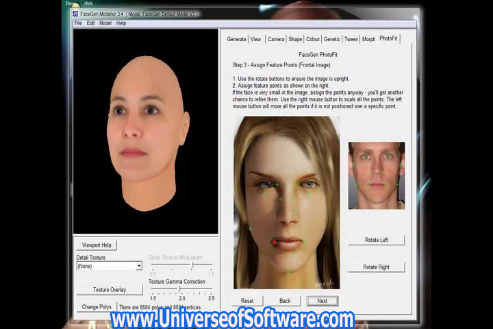 FaceGen Artist Pro 3 PC Software