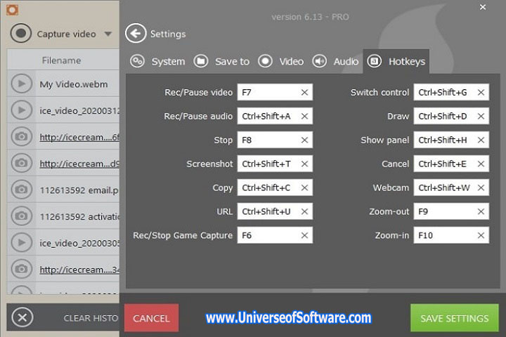 Icecream Scree Recorder Pro 7.23 PC Software