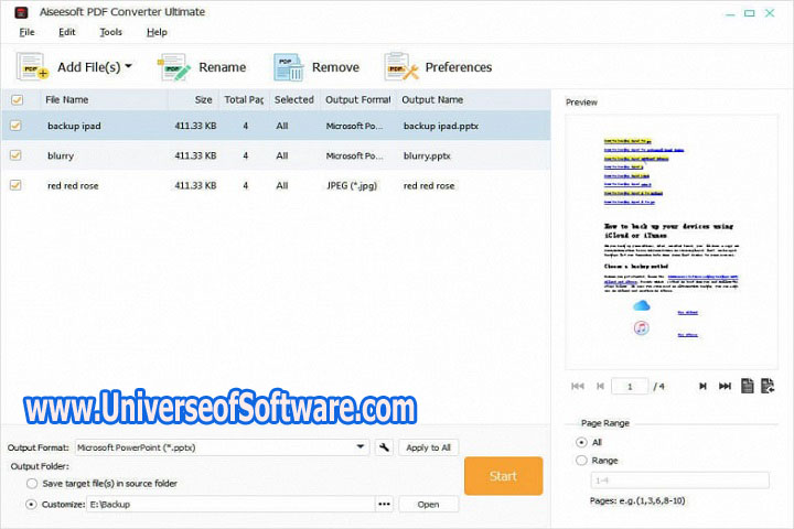 Aiseesoft PDF Converter Ultimate 3.3.58 PC Software