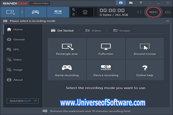 Bandicam 6.2.0.2057 PC Software with crack
