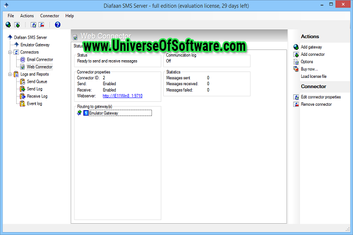Diafaan SMS Server Full 4.8.0 PC Software Free Download