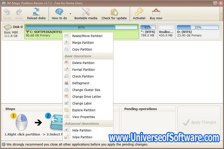 IM Magic Partition Resizer 6.4.0 PC Software with keygen