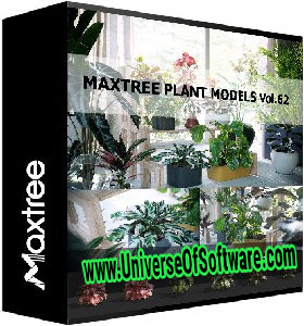 Maxtree Plant Models Vol.62 PC software