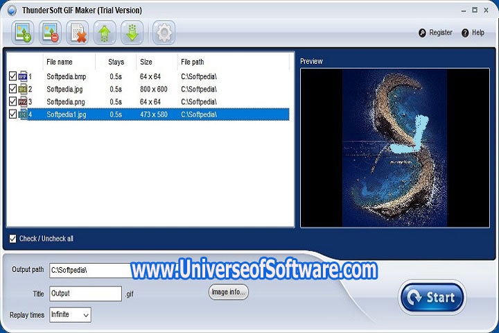ThunderSoft GIF Maker 4.7.1 PC Software with patch