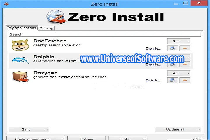 Zero Install 26 PC Software