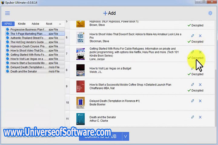 Epubor Ultimate Converter 3.0.15.425 PC Software with crack