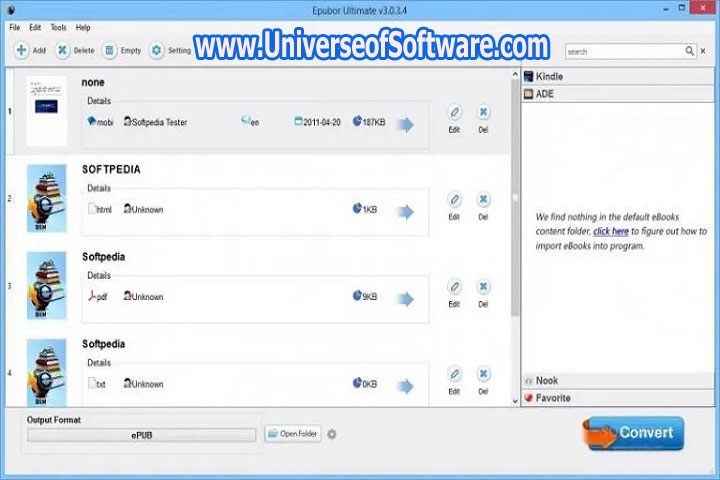 Epubor Ultimate Converter 3.0.15.425 PC Software with patch