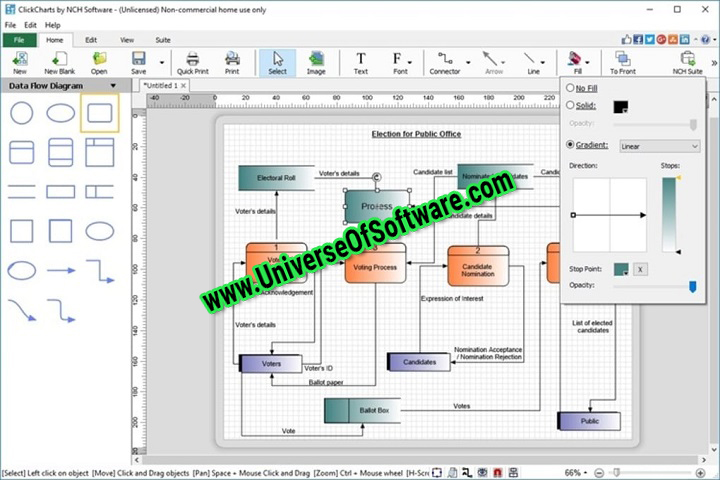 NCH ClickCharts Pro 8.46 Free Download