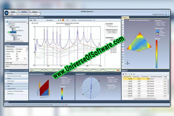 ARTeMIS Modal Pro Software Download